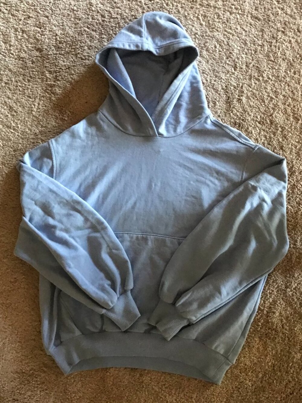 Aerie oversized hoodie baby blue like new